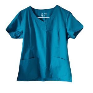 Pandamed Scrub Top and Pants (Teal Scrubs)